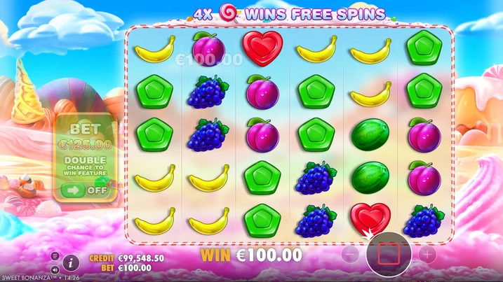candyland slot theme